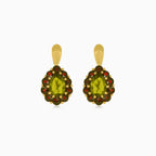 Royal Radiance Moldavit und Granat Eleganz