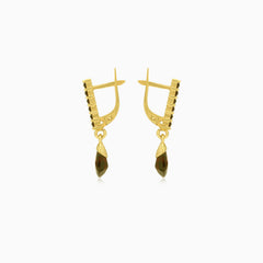 Delikate Granat-Ohrhänger