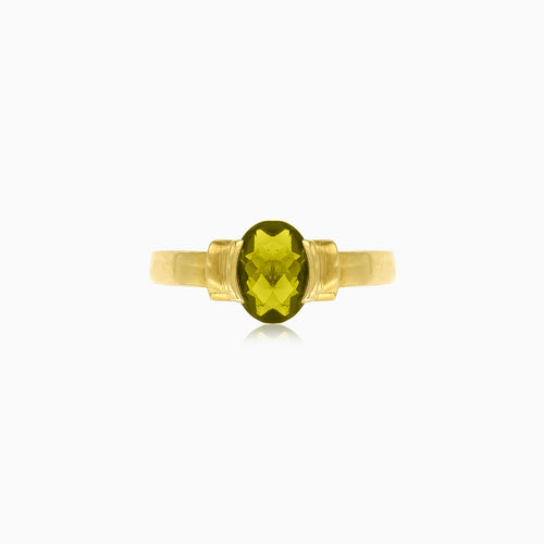 Sanfter-Glanz-Moldavit-Stab-Eleganz-Ring