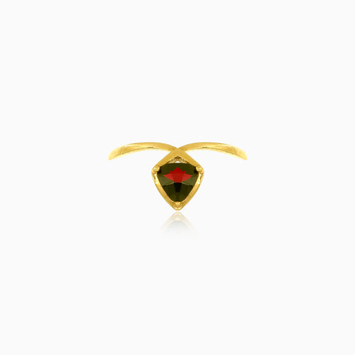 Funkelnder Trilliant-Eleganz-Ring
