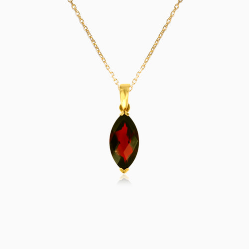 Subtiler Glamour-Garnet-Pendant