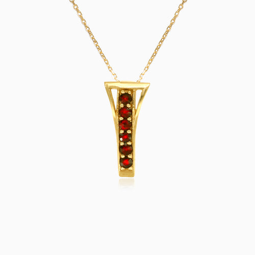 Anmutiger Schmuck – stilvoller 14 Karat Anhänger