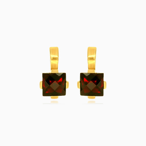 14kt-Gold-Princess-Drop-Ohrringe