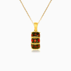 Péndulo de oro Triple Radiance