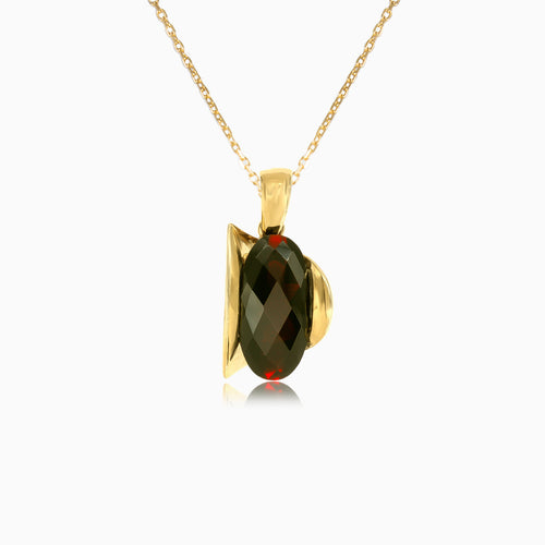 "Ovale Eleganz Anhänger"
