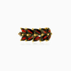 Garnet Marquise Goldring