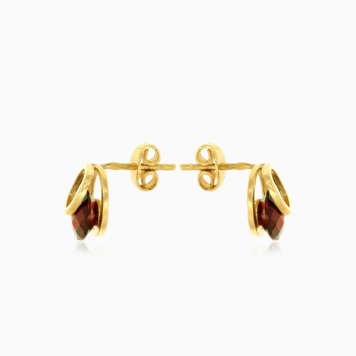 Eclipse Spannverschluss-Ohrstecker mit runden Granaten