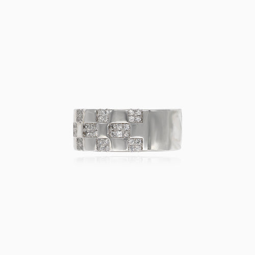 Damen-stylischer-Kubikzirkonia-Silberring