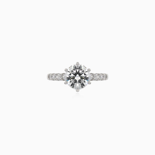Silberring mit Zirkonia