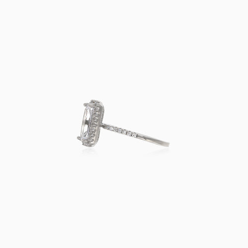 Royal Silber Zirkonia Ring