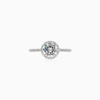 Cubic-Zirkonia-Silberring