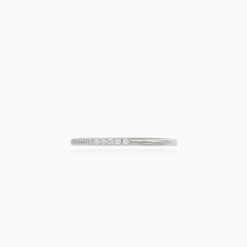Bague simple en argent