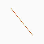 Bracelet en grenat et zircone cubique