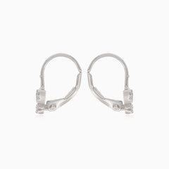 Boucles d’oreilles pendantes en argent sterling avec papillon