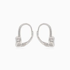 Stříbrné náušnice s oválnými kubickými zirkony