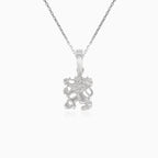 Silver pendant of the Czech Lion