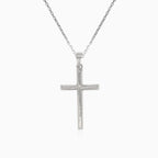 Schlichter Silberkreuz-Anhänger