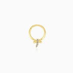 Piercing créole libellule élégant