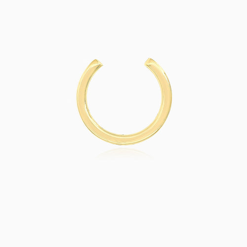 Minimalistischer Damen-Earcuff aus Gold