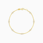 Stylish cubic zirconia women bracelet