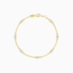 Stylish cubic zirconia women bracelet