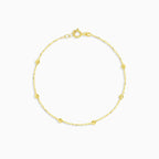 Bracelet chaîne en or élégant