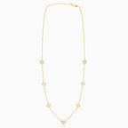 Mother pearl love necklace