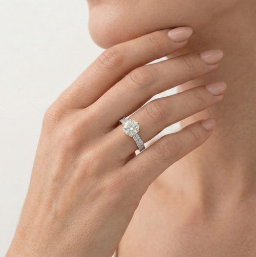 Elegantní zásnubní prsten