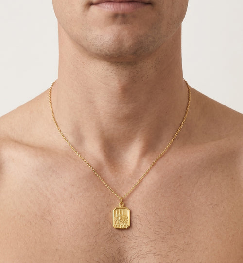 Pendentif or Château de Prague