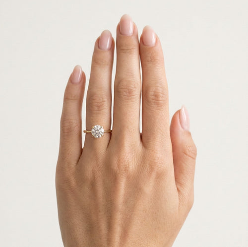 Zlatý prsten se čtyřmi krapnami