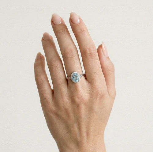 Aquamarin-Gold-Diamant-Ring