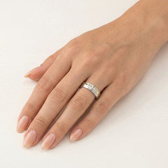 Snubní prsten z dvojího zlata