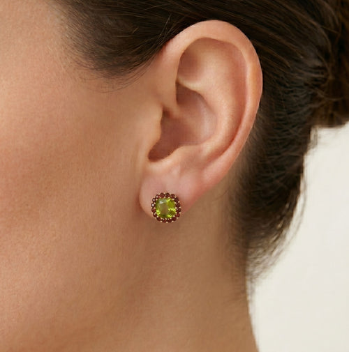 Ätherischer Opulenz Moldavit Kissenschliff-Glanz