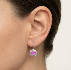 boucles-d-oreilles-pendantes-carrées-opale-bleue