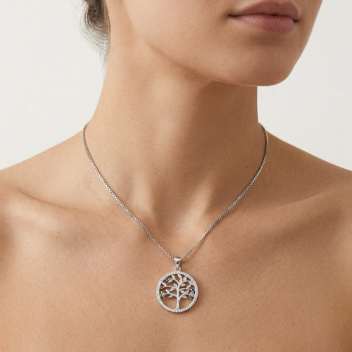 Schlichter bunter Lebensbaum