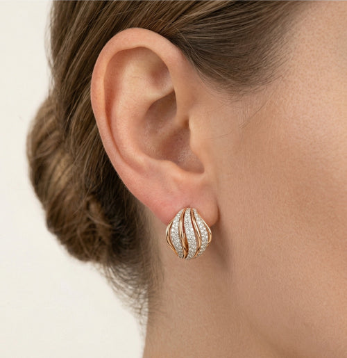 Fantastische Diamant-Ohrringe