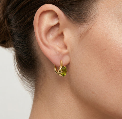 Élégance coussin en moldavite mystique