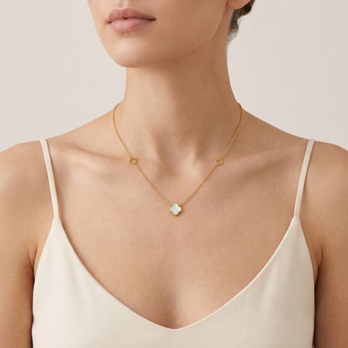 goldenes-kleeblatt-halsband-mit-perlmutt