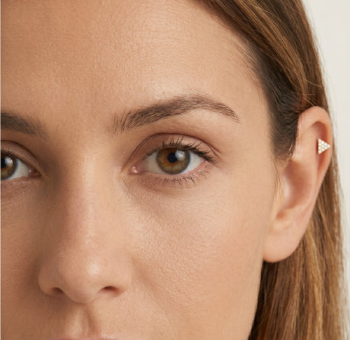 Arrow gold piercing