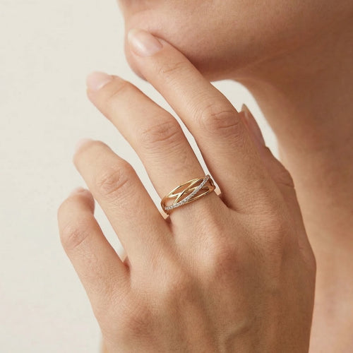 Anillo inspirado en esmeralda