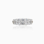 Sparkling gold diamond ring