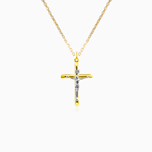 Goldkreuz mit Jesus Christus