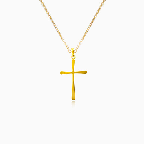schlichtes goldkreuz