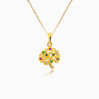 Zlatý strom života s kameny