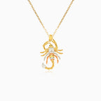 Pendentif Scorpion en or