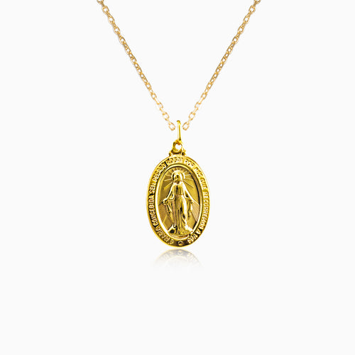 Medaille mit der Jungfrau Maria