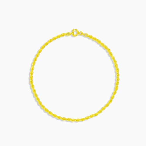 Delikates Gold-Valis-Armband