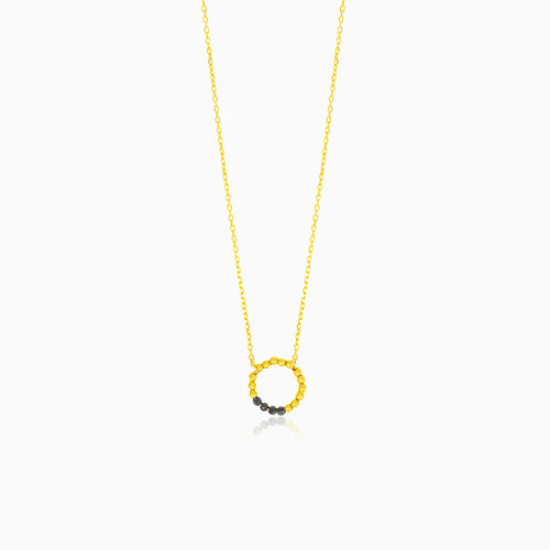 Einzigartiges Collier mit Onyx