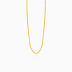 Goldene sanfte Ankerkette