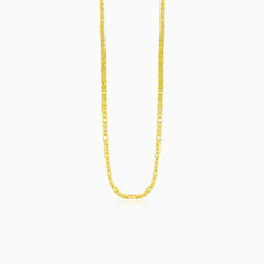 Mighty kings chain gold necklace